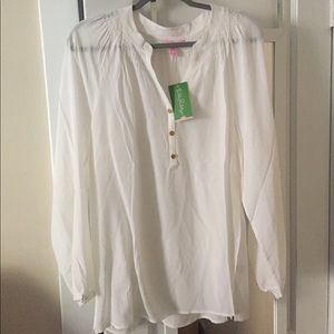 Lilly Pulitzer Elsa Silk Top